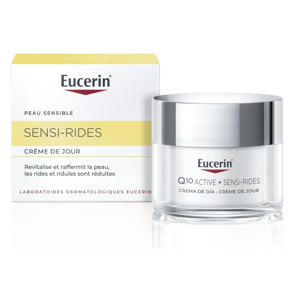 Eucerin Sensi-Rides Crème de Jour Anti-Rides Peau Sèche et Sensible 50 ml