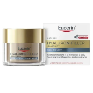 Eucerin Hyaluron-Filler + Elasticity Soin de Nuit Anti-Âge Anti-Taches 50 ml