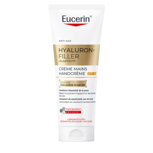 Eucerin Hyaluron-Filler + Elasticity Crème Mains Anti-Taches Anti-Âge SPF30