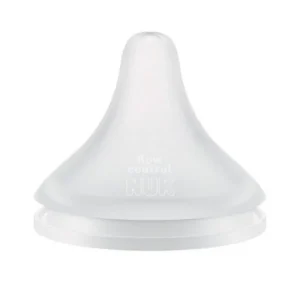 NUK Perfect Match 2 Tétines Silicone Perçage Flow Control Anti-Colique 6 Mois et Plus Taille U