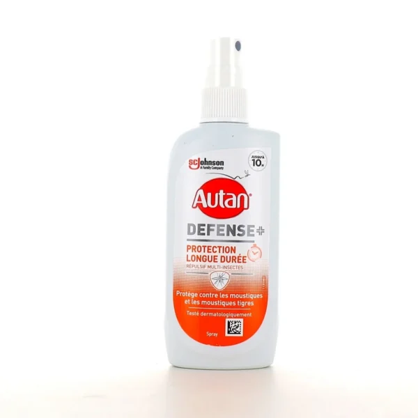 Autan Defense Protection Longue Durée Spray Répulsif Multi-Insectes 100 ml
