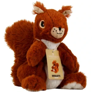 Bouillotte peluche cozy écureuil