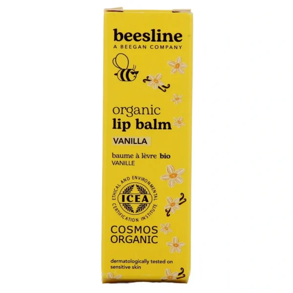 Baume à Lèvres Vanille Bio - Lèvres Très Sèches, 4.5g