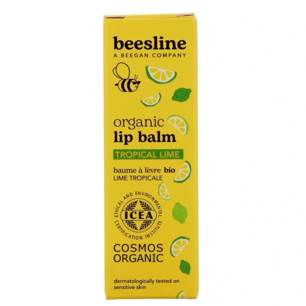 Baume à Lèvres Citron Vert Bio - Lèvres Très Sèches, 4.5g