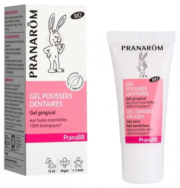 Pranarôm PranaBB Gel Gingival Poussées Dentaires Bio 15 g