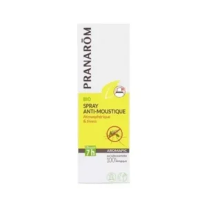Pranarôm Aromapic Spray Bio Anti-Moustiques Atmosphère et Tissus