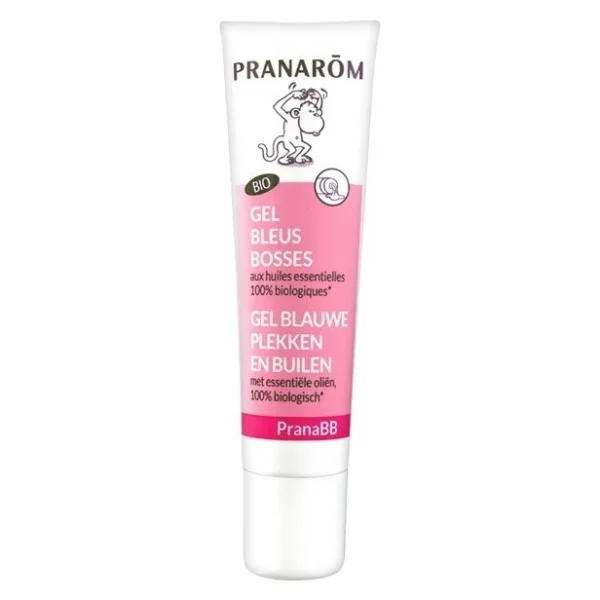 Pranarôm PranaBB Gel Bleus et Bosses Bio Apaisant Chocs Bébé dès 9 Mois Arnica Hélichryse 15 ml