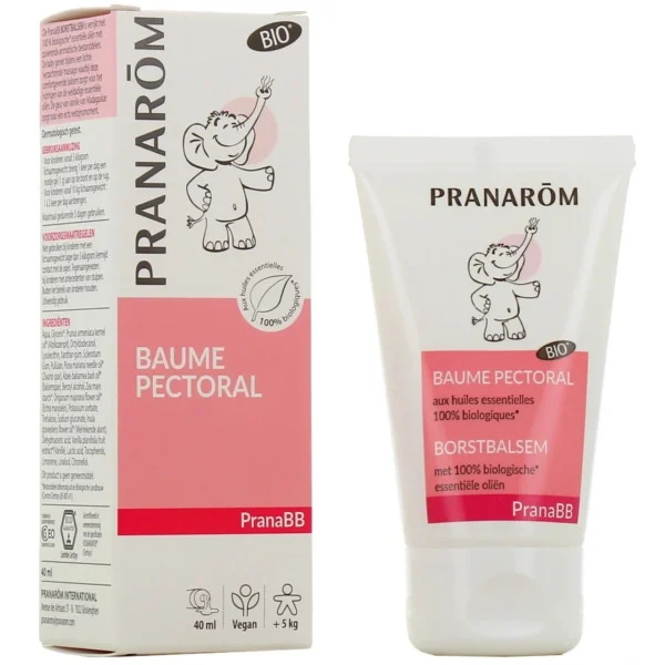Pranarôm PranaBB Baume Pectoral Bio Tube 40 g