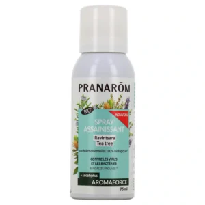 Pranarôm Aromaforce Spray Assainissant Ravintsara Tea Tree Bio, 75 ml
