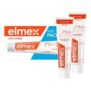 Dentifrice Anti-Caries Tubes de Voyage Lot de 2 x 12 ml