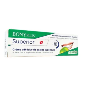 Bonyplus Superior Crème Adhésive pour Prothèse Dentaire 40 g