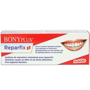 Bonyplus SOS Reparfix Kit Complet de Réparation pour Prothèse Dentaire