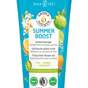 Weleda Gel Douche Summer Boost Édition Limitée Parfum Fruité 100 % d'Origine Naturelle Vegan 200 ml