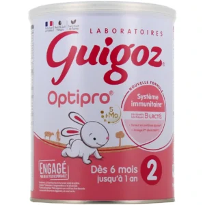 Guigoz Optipro Lait 2ème âge - 800g