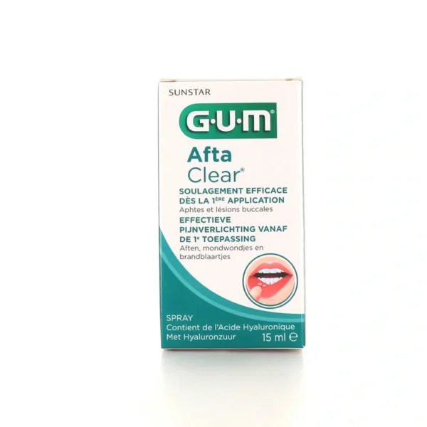 Afta Clear aphtes et lésions buccales spray 15ml