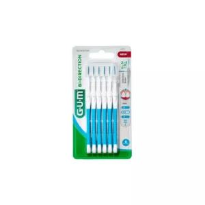 GUM Proxabrush Bi-Direction Brossettes Interdentaires ISO 2 0,9 mm Bleu x6