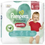 Pampers Harmonie Pants Couches-Culottes Taille 5 12 à 17 kg Ceinture 360° Paquet de 27