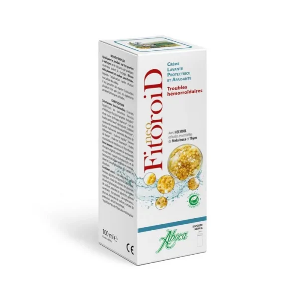 Aboca NeoFitoroid Crème Lavante Protectrice et Apaisante, 100 ml