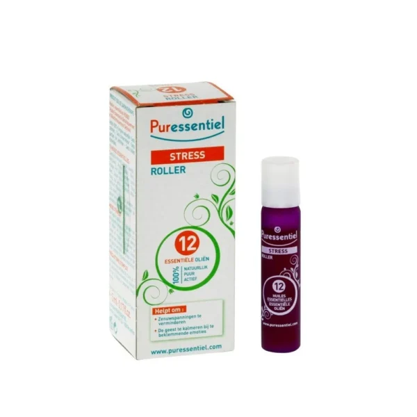 Puressentiel Roller Stress aux 12 Huiles Essentielles Apaisant 5 ml
