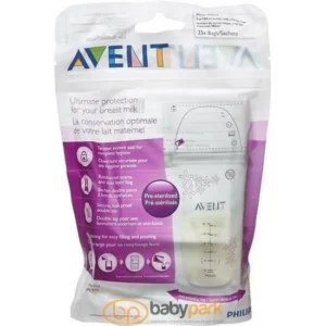 Philips Avent Sachets de Conservation pour Lait Maternel 180 ml x25