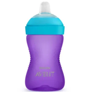 Philips Avent Tasse à Paille avec Anses 200 ml 9 Mois et Plus Violet