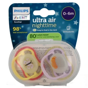 AVENT sucettes ultra air 18 mois (couleur mixte)