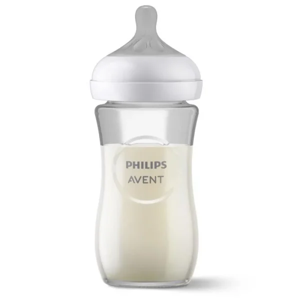Philips Avent Natural Response Biberon en Verre 240 ml