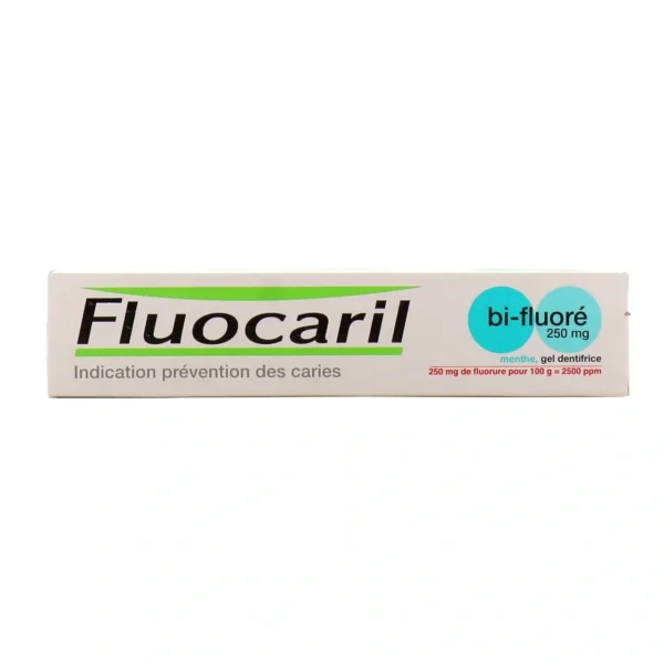 Dentifrice Bi-fluoré 250mg Gel 75ml