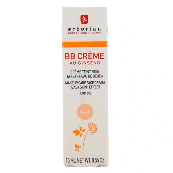 Erborian BB Crème au Ginseng Teinte Clair 15 ml
